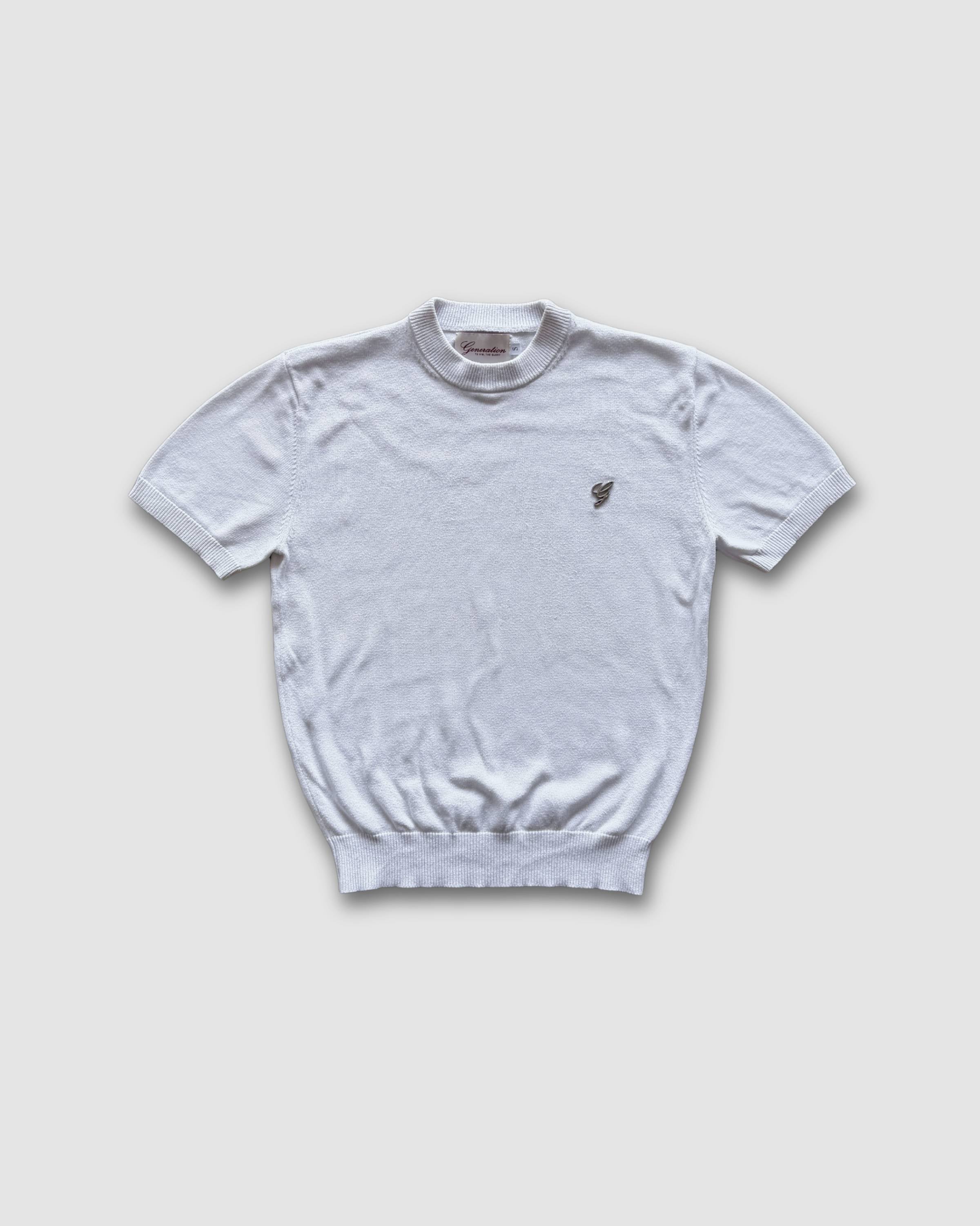 DEVOTION WHITE MENS Knit Tee - front