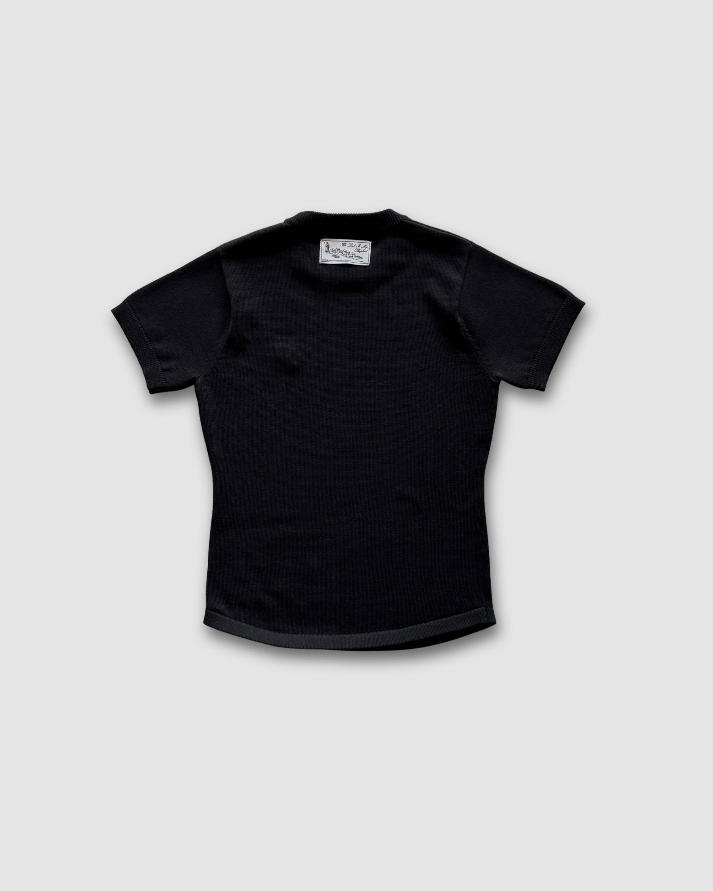 DEVOTION BLACK WOMENS Knit Tee - back