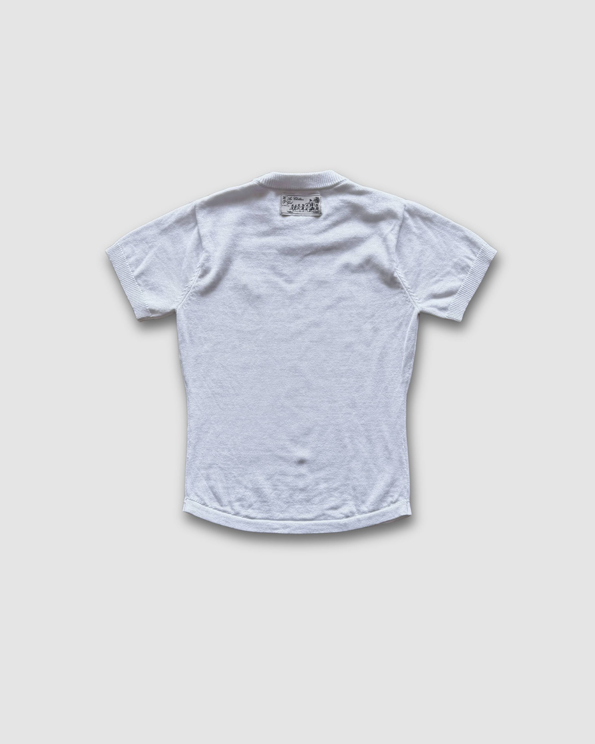 DEVOTION WHITE WOMENS Knit Tee - back
