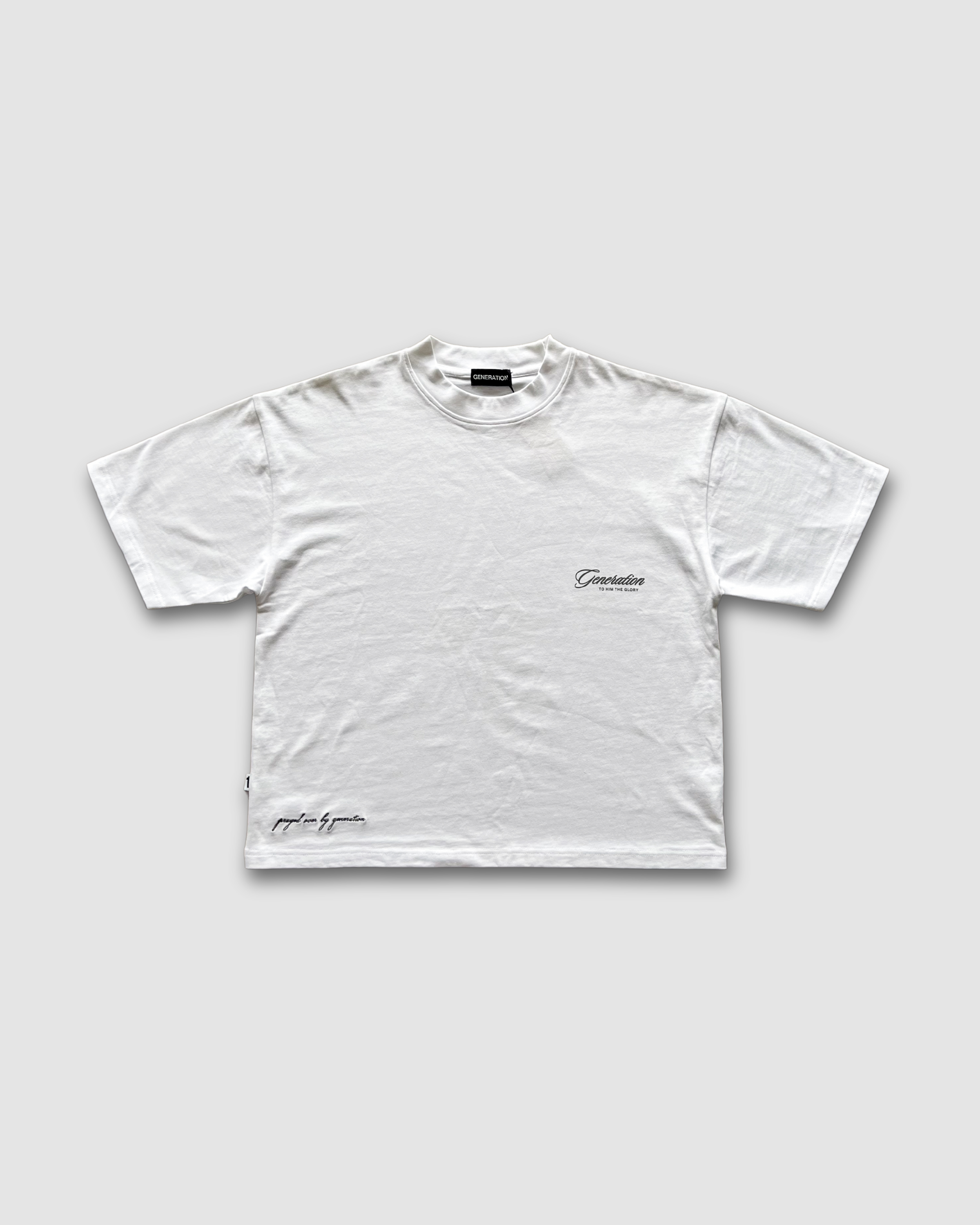 "ALMIGHTY" - WHITE TEE