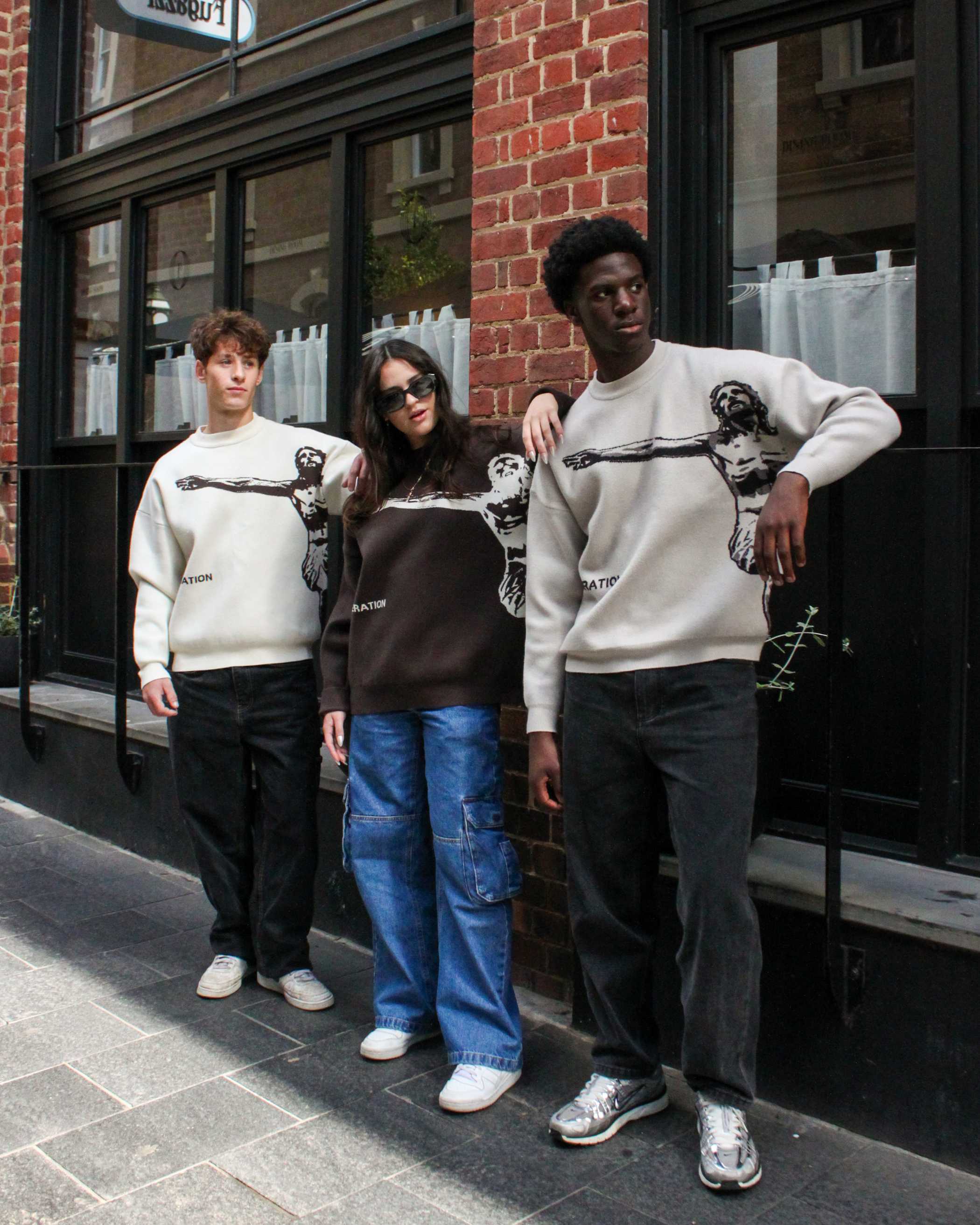 "SAVIOUR" - VAN DYKE KNIT SWEATER