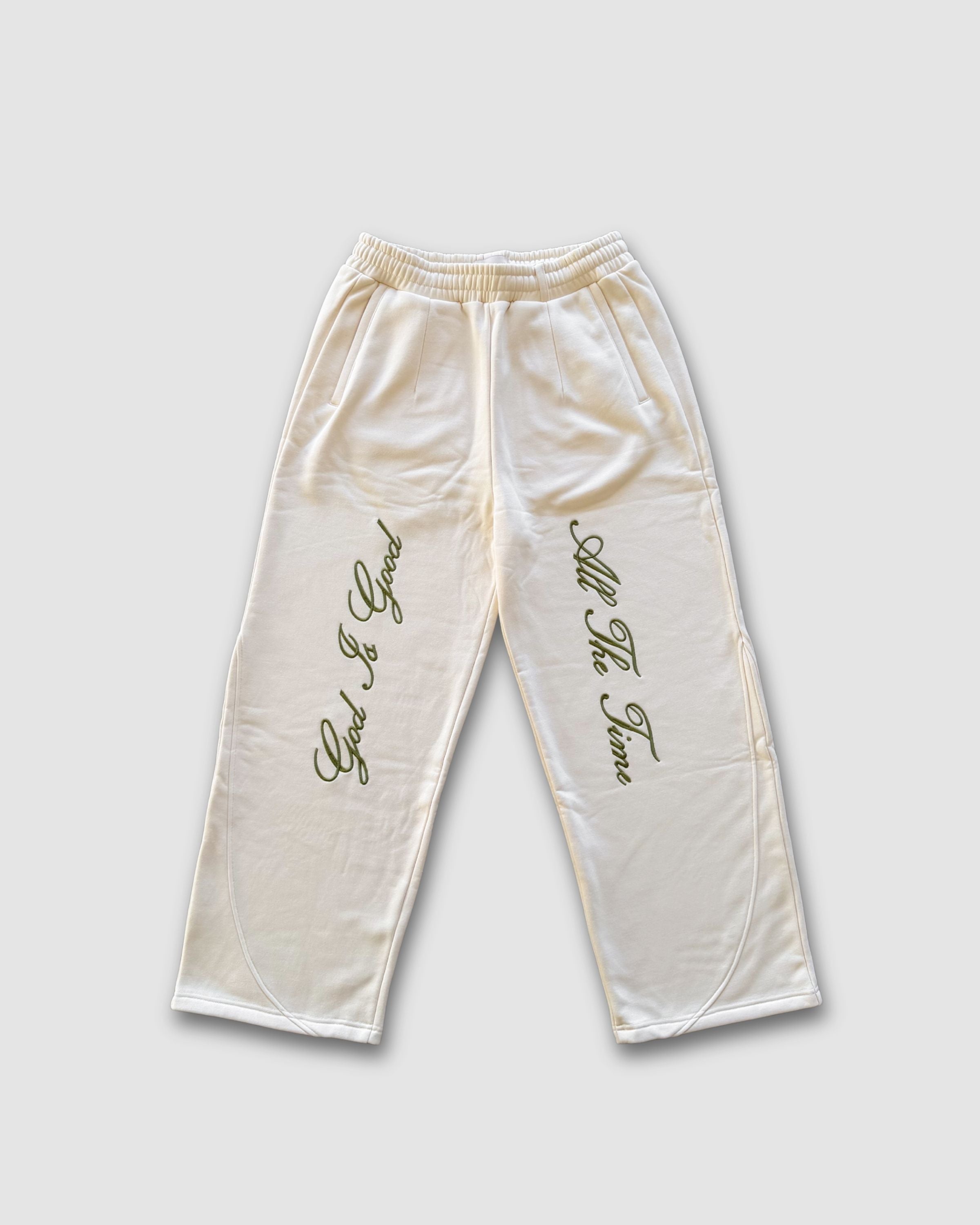 DAILY BREAD - BONE SWEATPANTS image 1