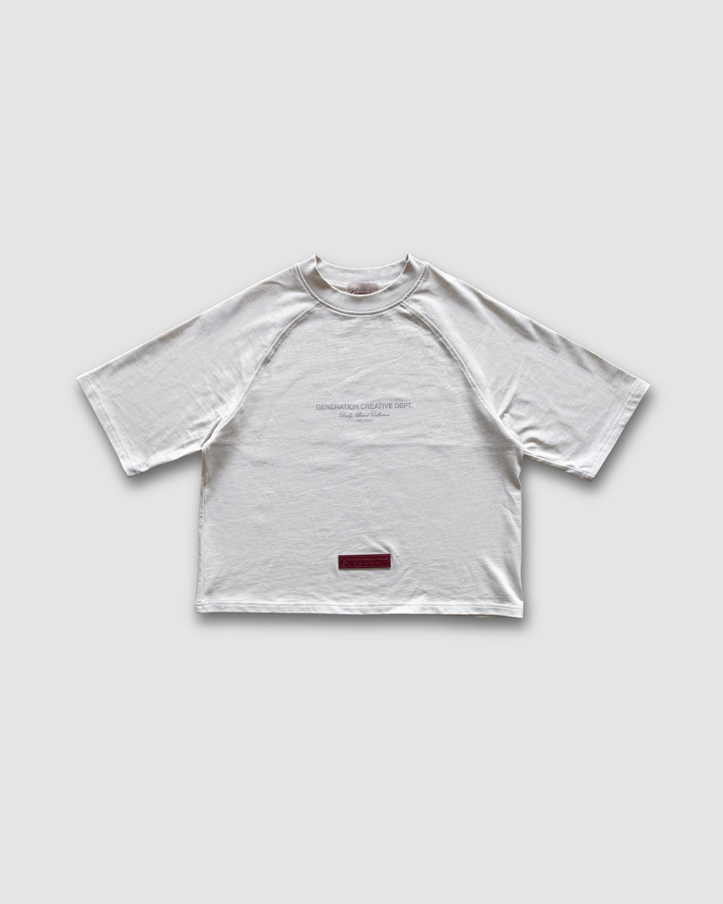 DAILY BREAD - FOG RAGLAN TEE image 1