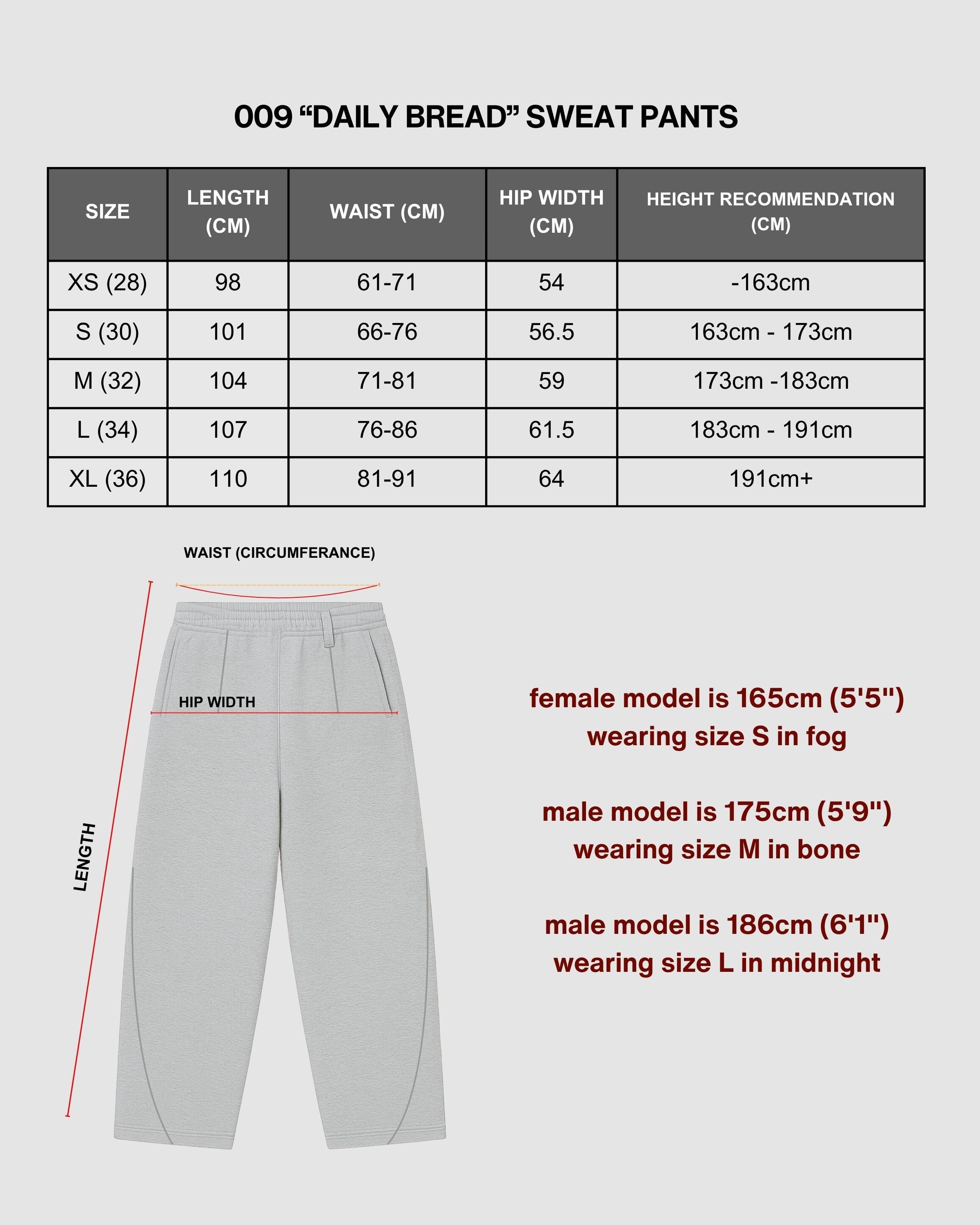 DAILY BREAD - BONE SWEATPANTS image 3