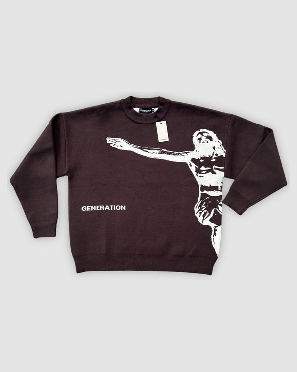 "SAVIOUR" - KNIT SWEATER