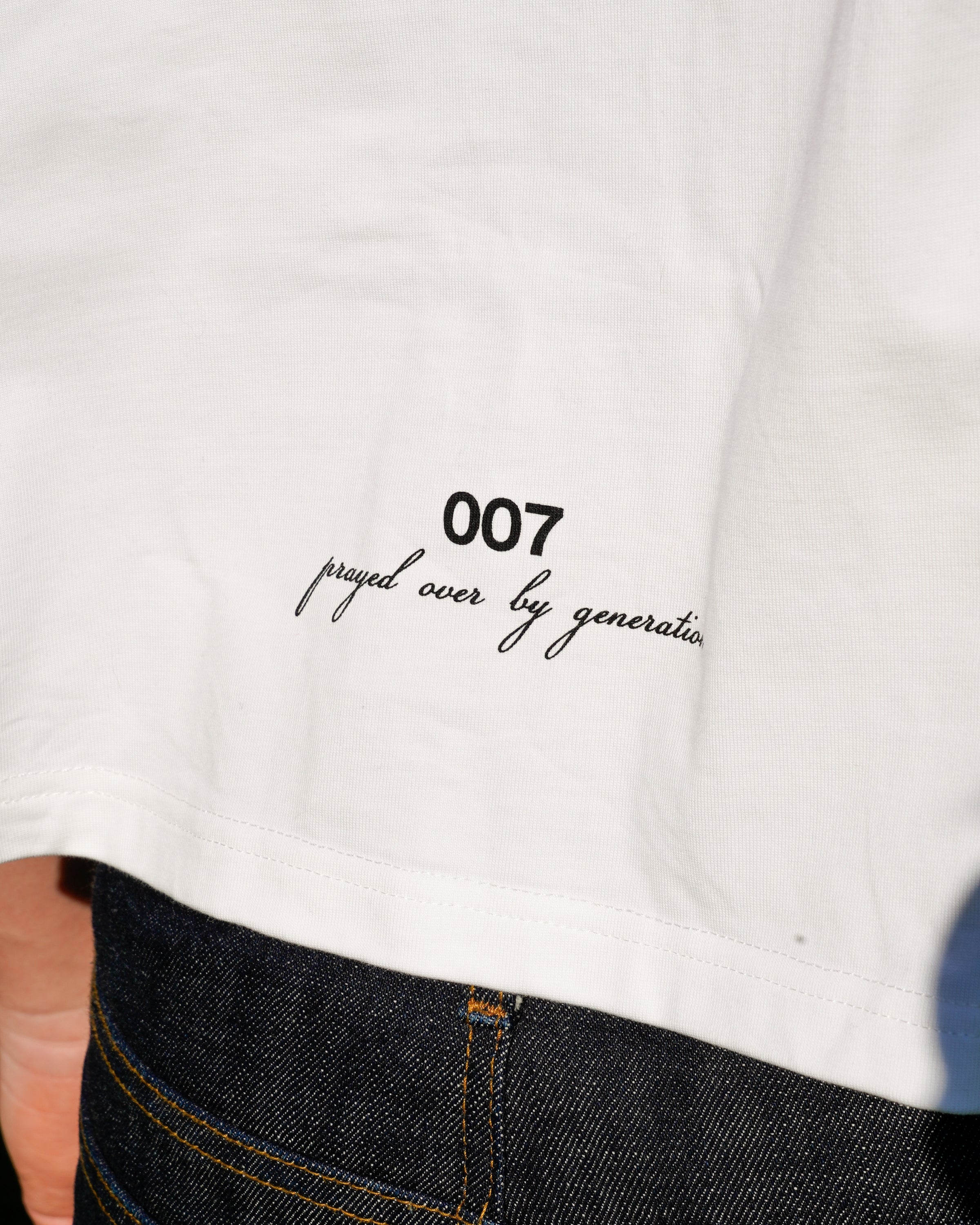 "CARRY YOUR CROSS" WHITE TEE (PRE-ORDER)