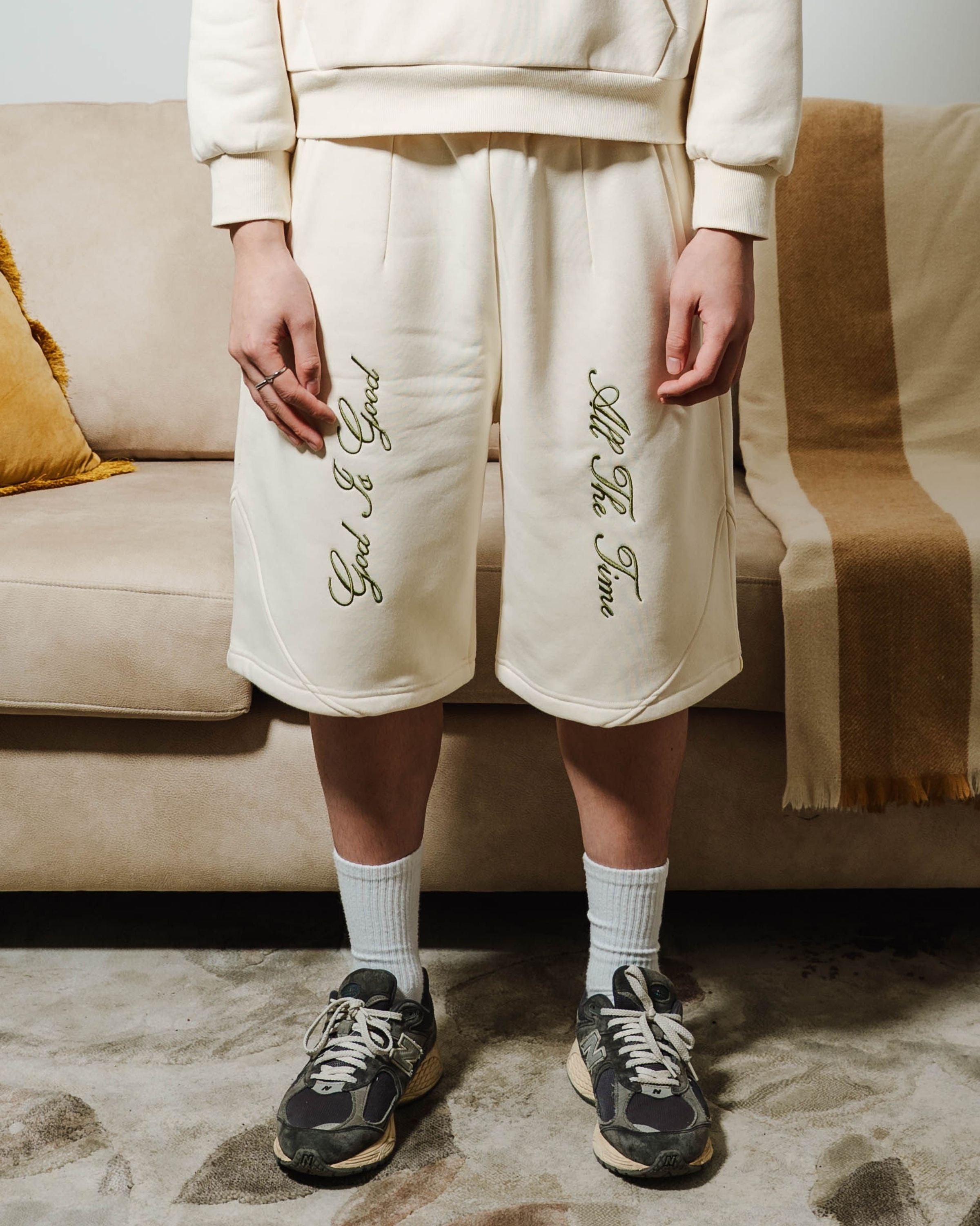 DAILY BREAD - BONE SHORTS image 5