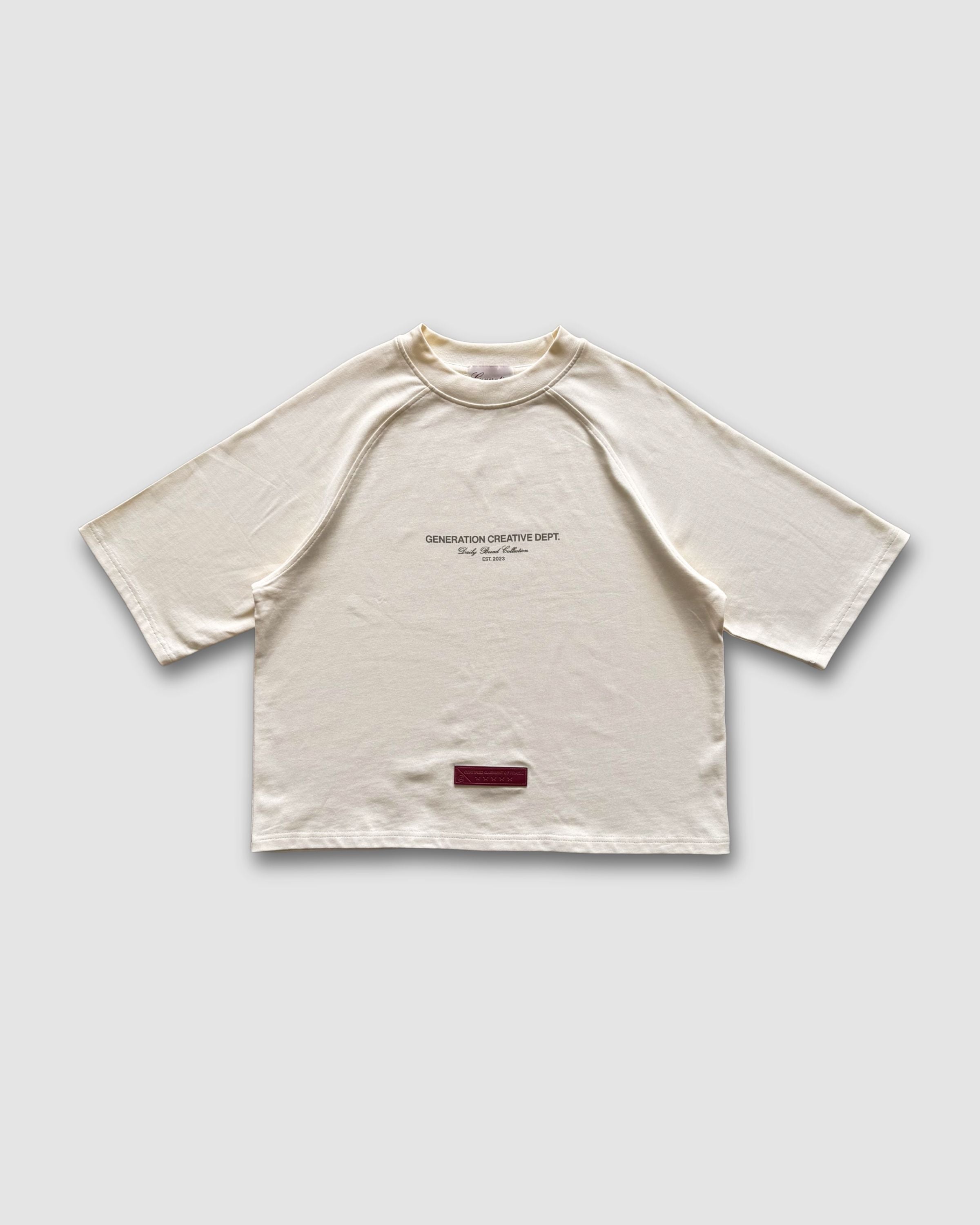 DAILY BREAD - BONE RAGLAN TEE image 1