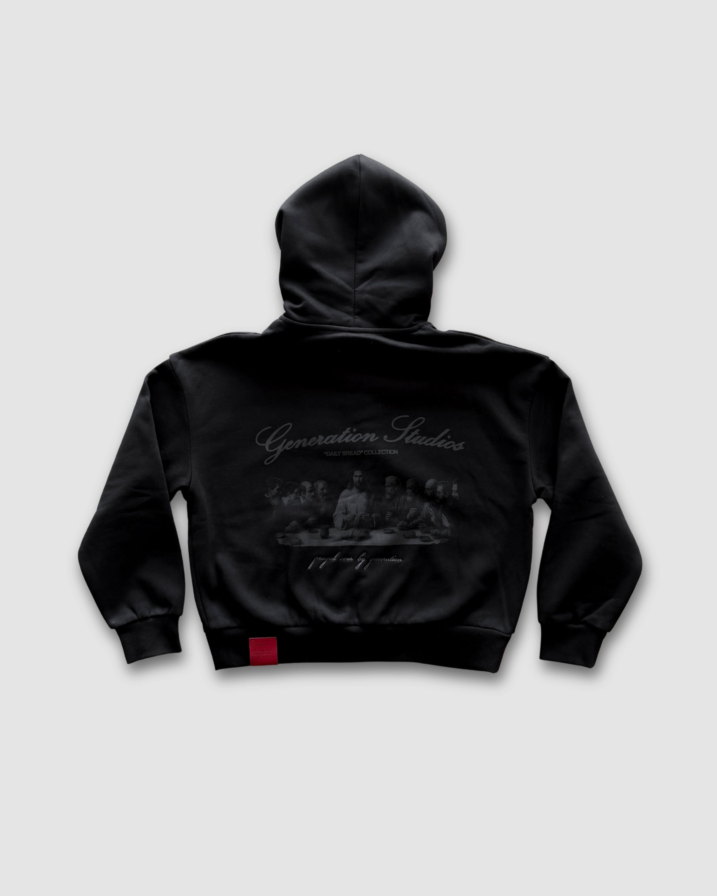 DAILY BREAD - MIDNIGHT ZIP-UP HOODIE image 2