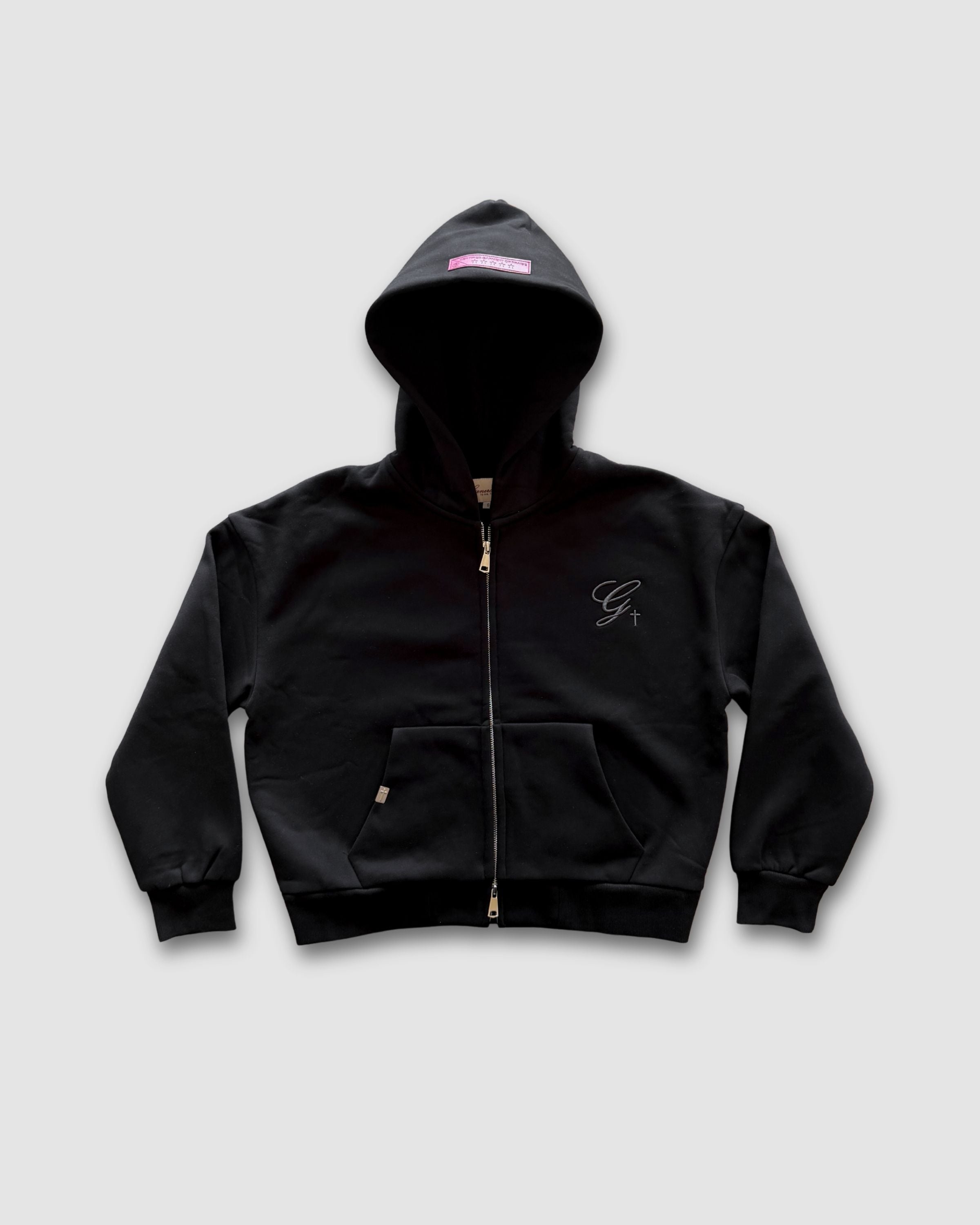 DAILY BREAD - MIDNIGHT ZIP-UP HOODIE image 1