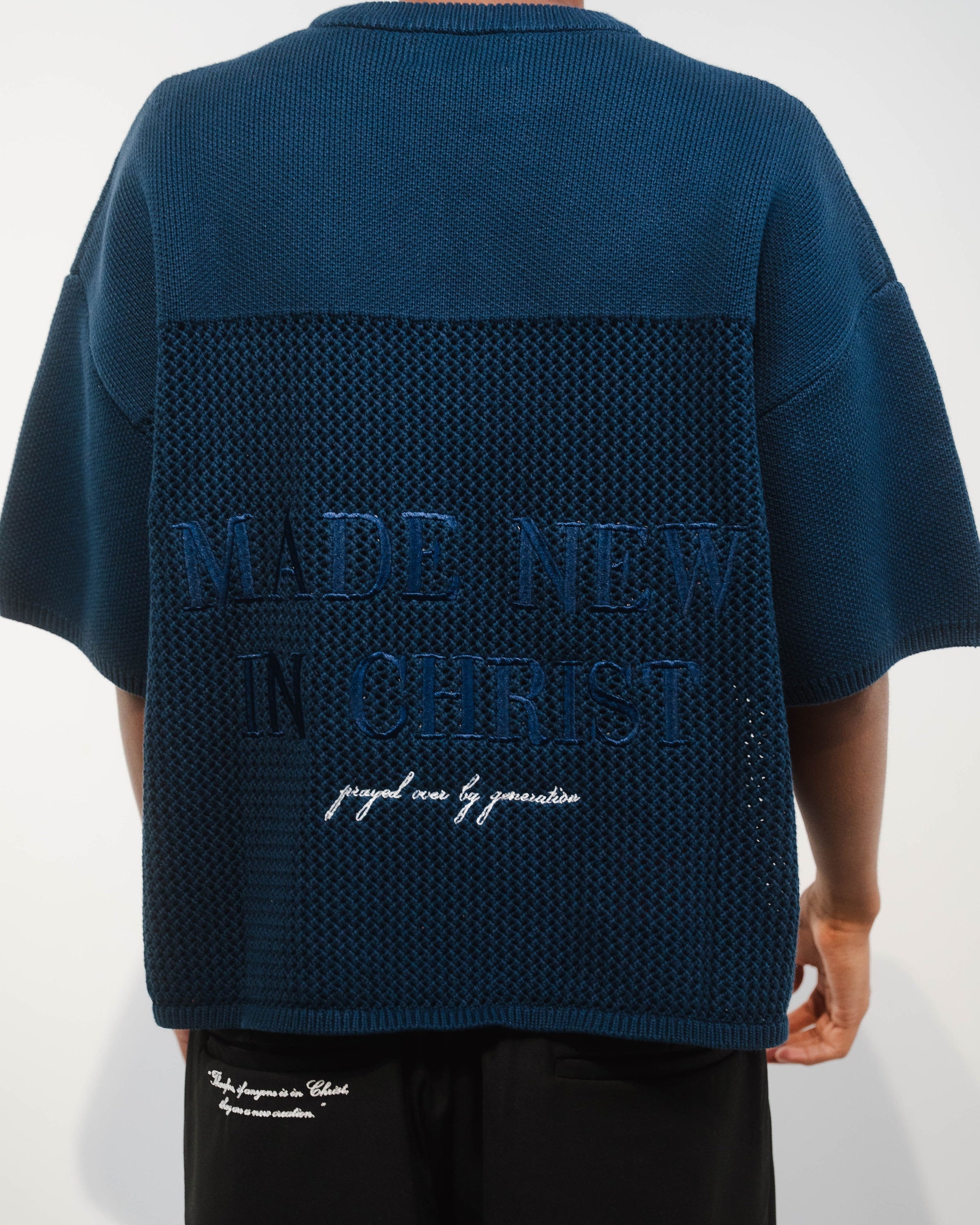 "IDENTITY" COCOA MESH KNIT JERSEY
